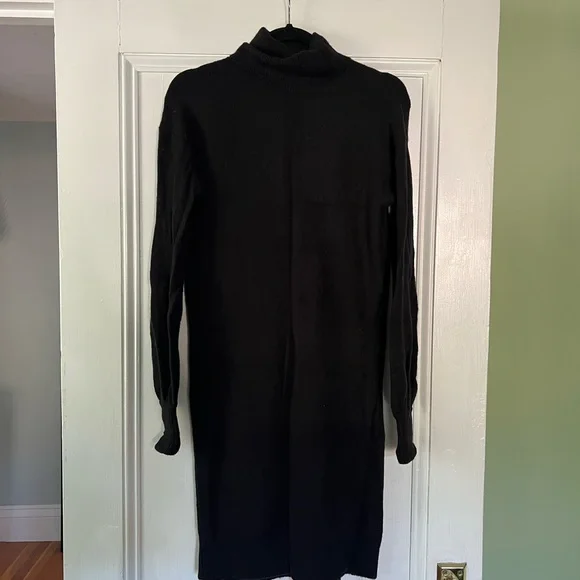 j crew grey sweater dress JCrew Grey Midi Sweater Dress Size XS Like